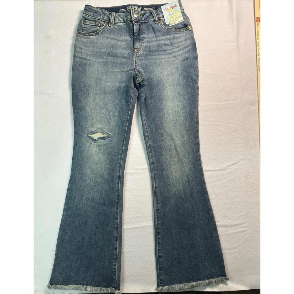 Cat And Jack Girls Size 12 Flare Jeans